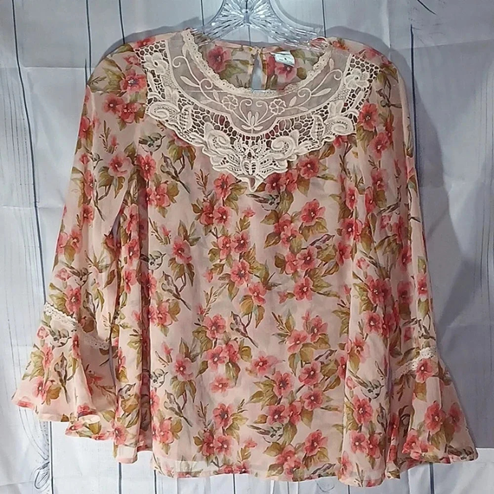 Disney collection by Lauren Conrad sheer shirt